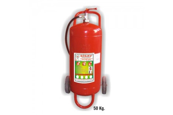 50 kg. Kuru Kimyevi Tozlu Yangın Söndürme Cihazı