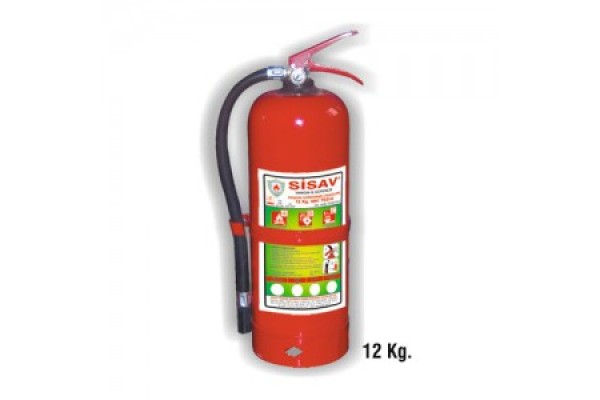 12 kg. Köpüklü Yangın Söndürme Cihazı