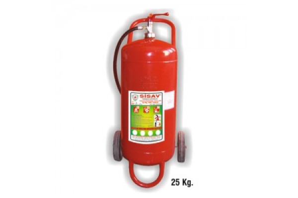 25 kg. Köpüklü Yangın Söndürme Cihazı